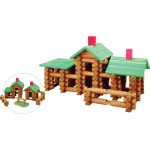 Casute modulare din lemn reconstruibile Maxim 162 piese Log Homes